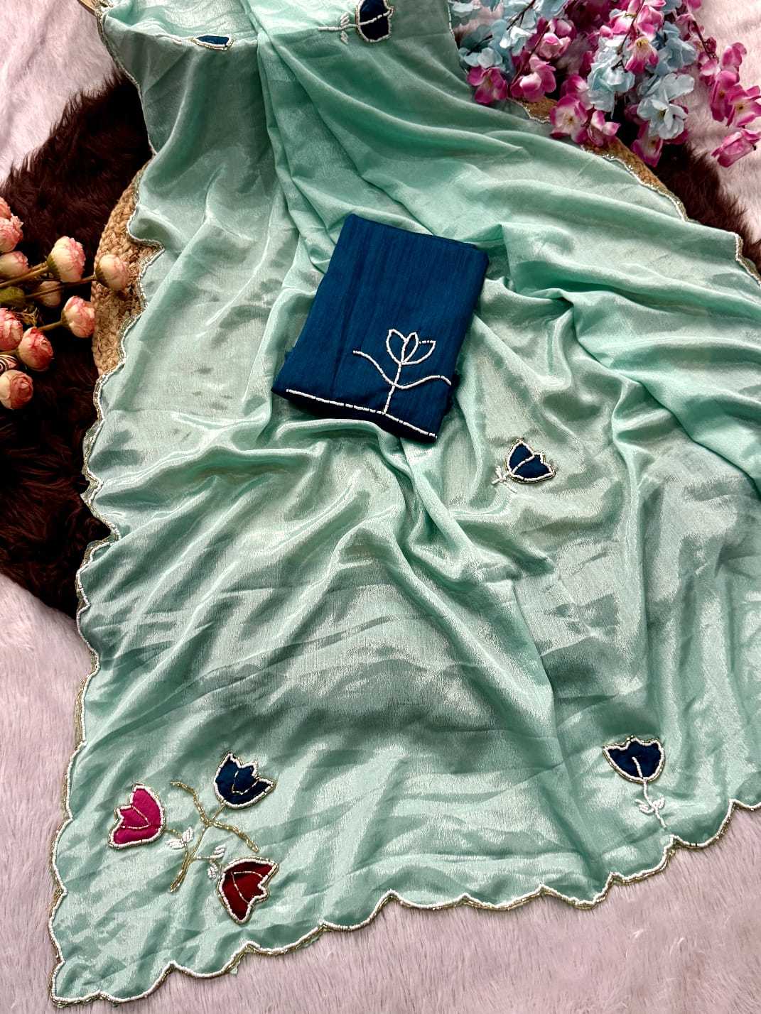 Chinon Designer Saree