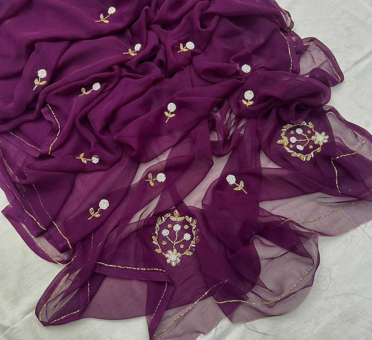 Chiffon Saree