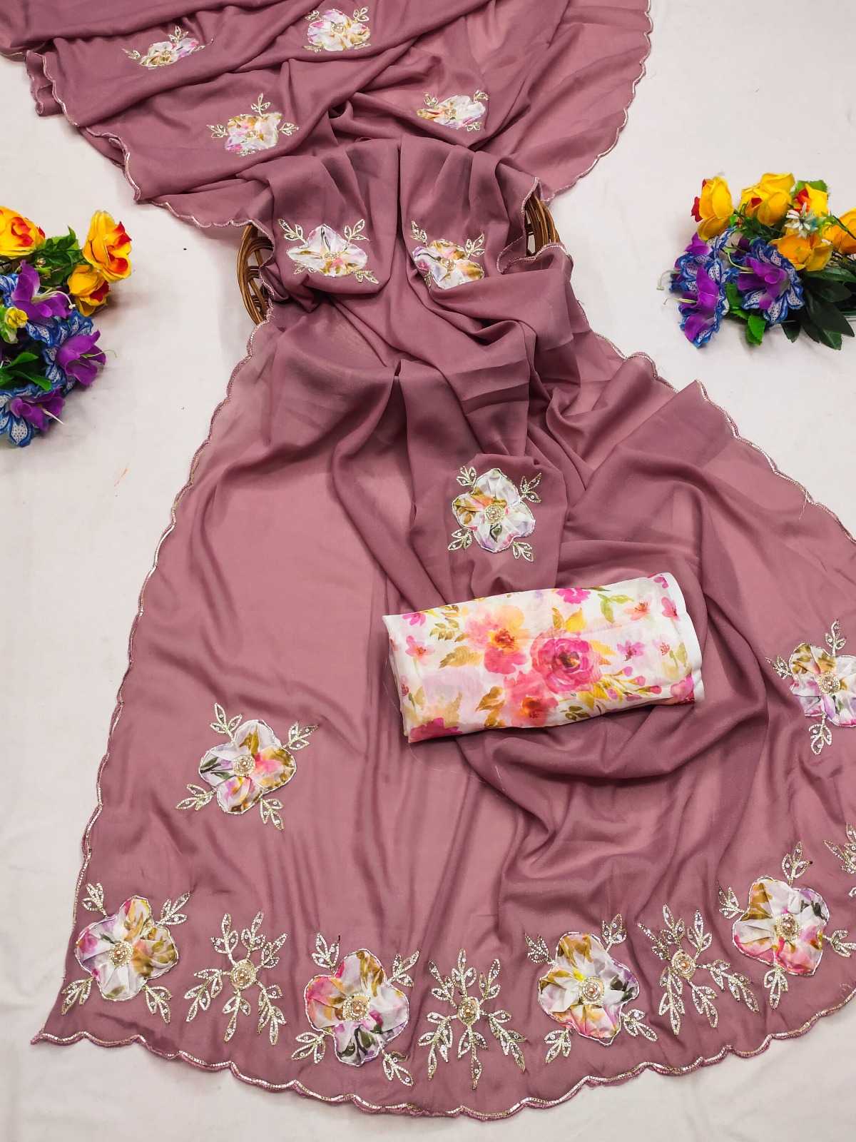 Georgette Saree