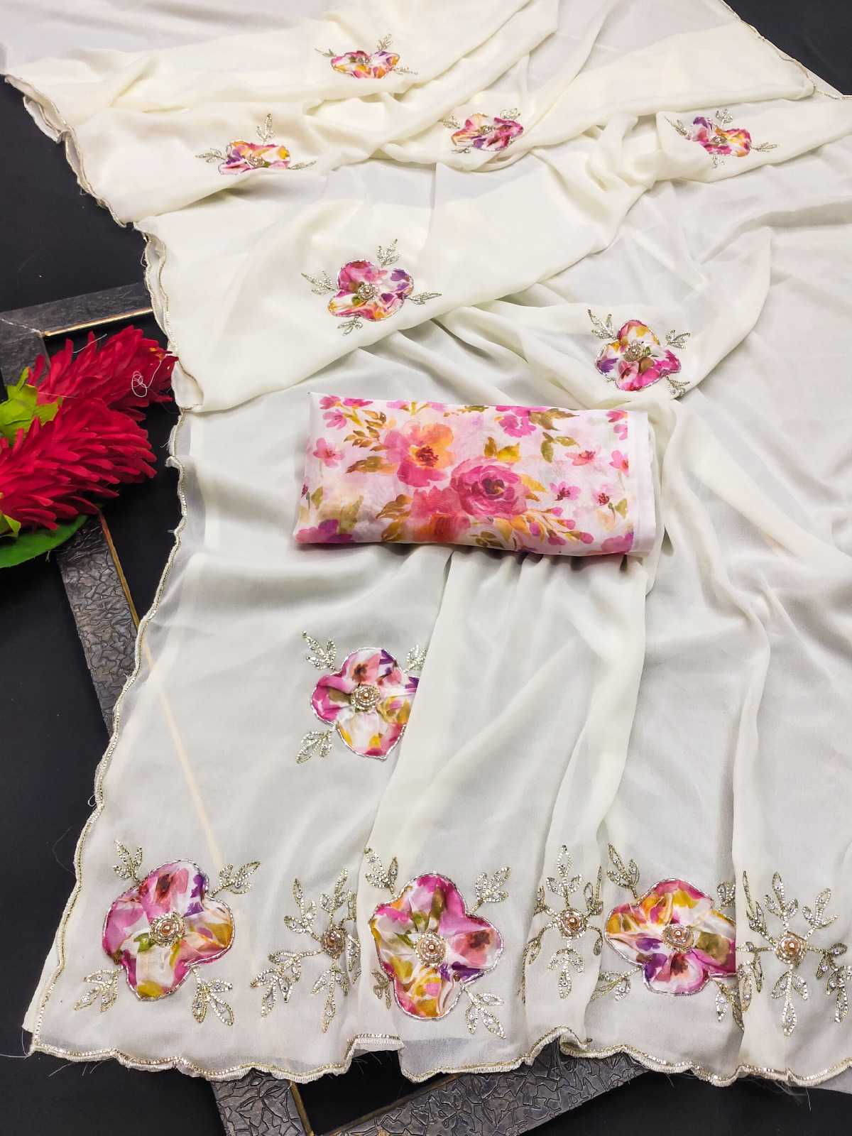 Georgette Saree