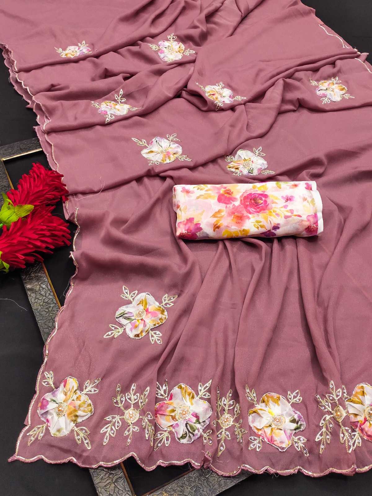 Georgette Saree