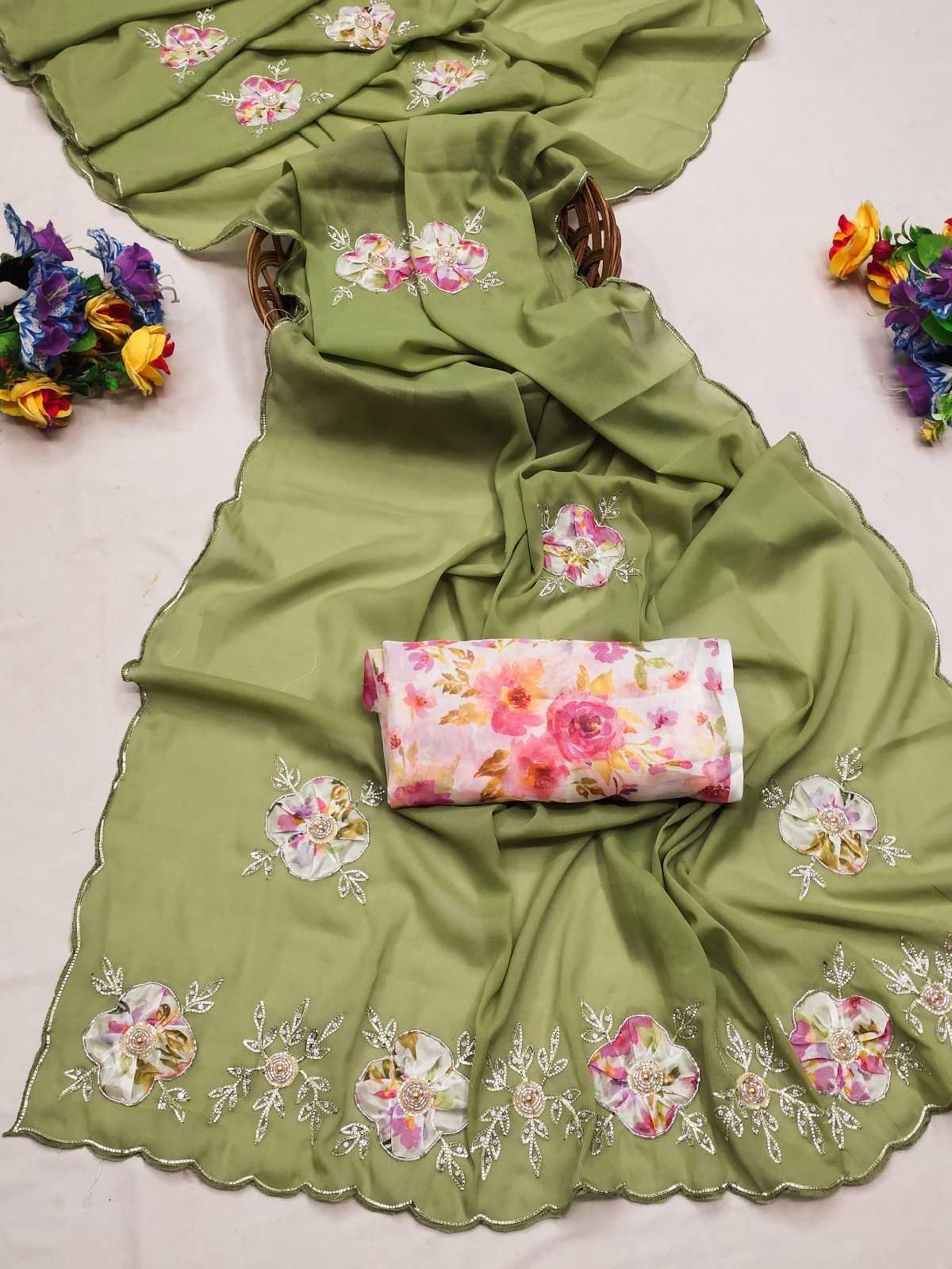 Georgette Saree