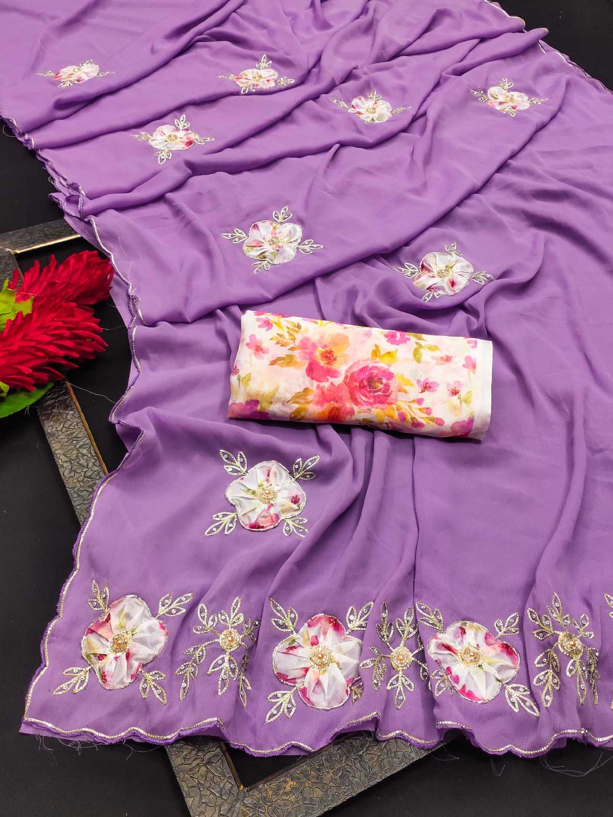 Georgette Saree