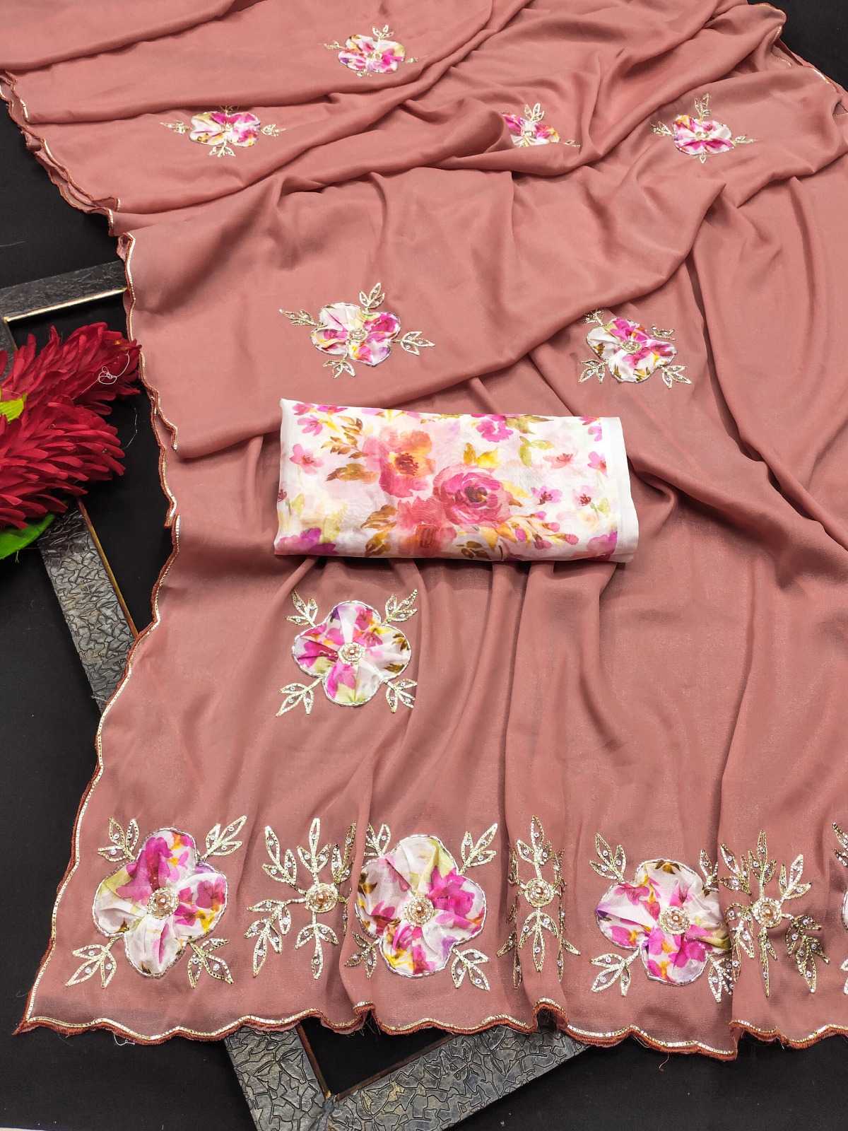 Georgette Saree