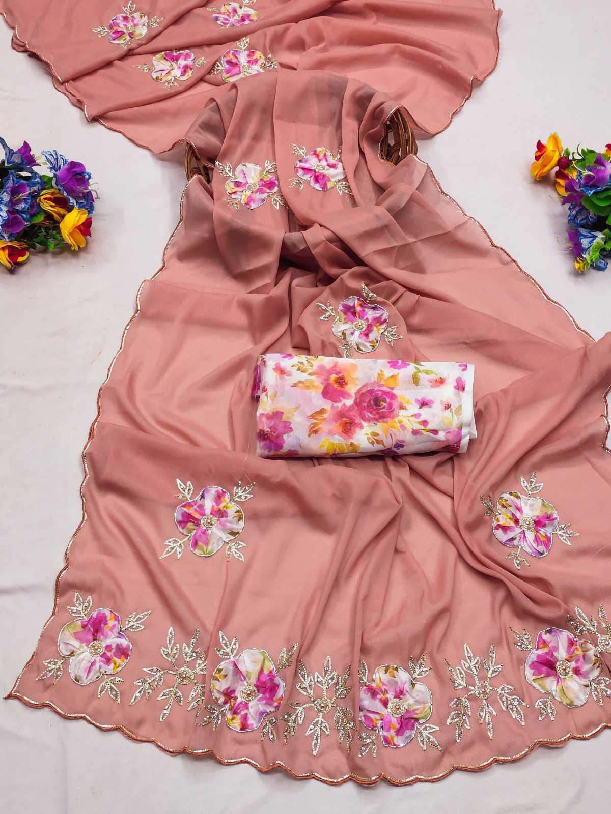 Georgette Saree