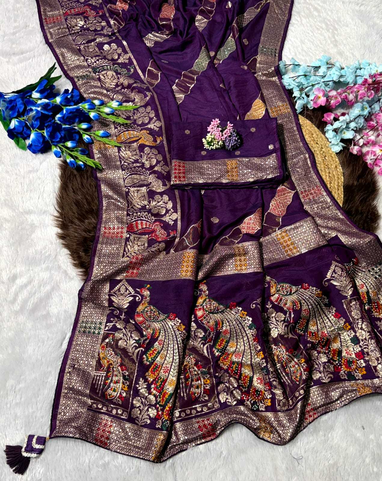 Dola Silk Banarasi Saree