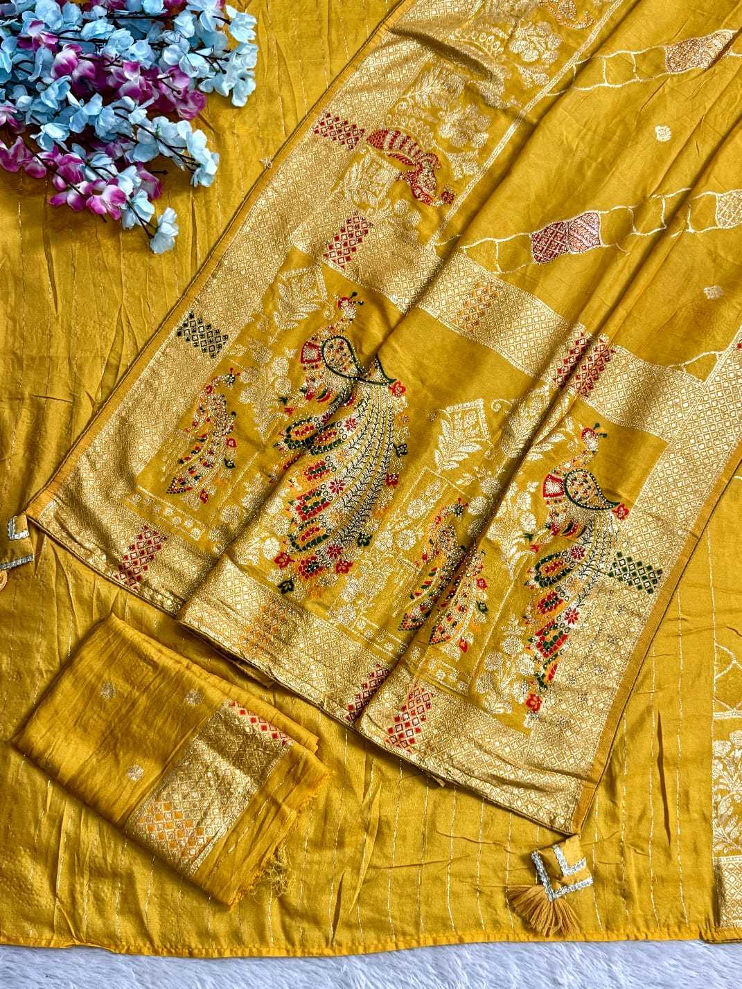 Dola Silk Banarasi Saree