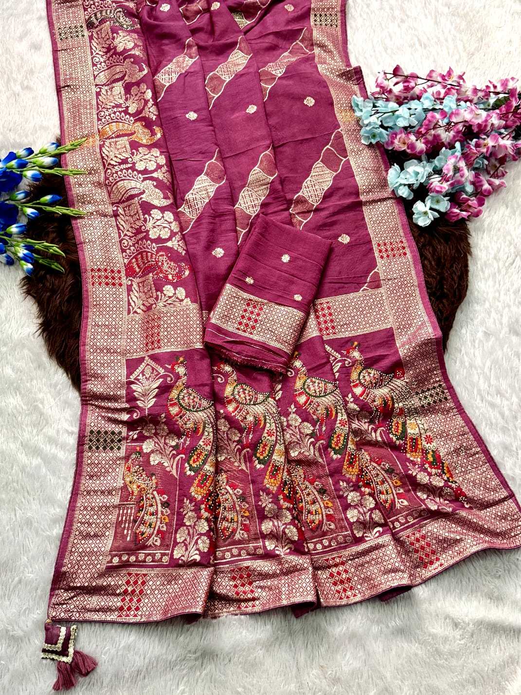 Dola Silk Banarasi Saree