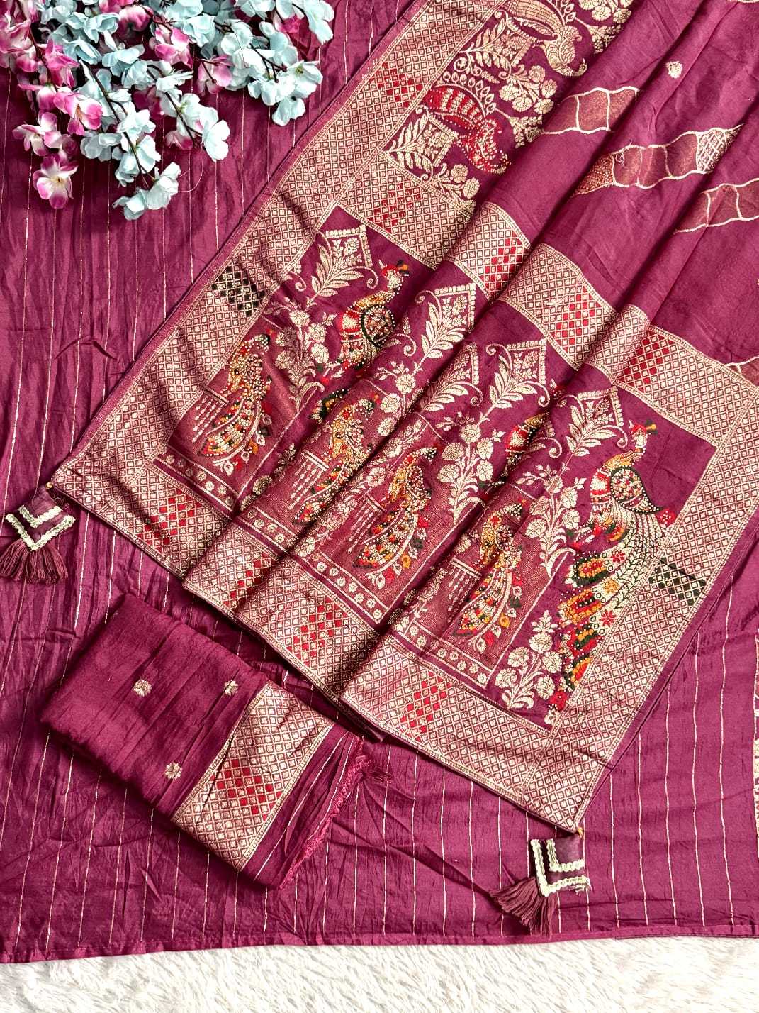 Dola Silk Banarasi Saree