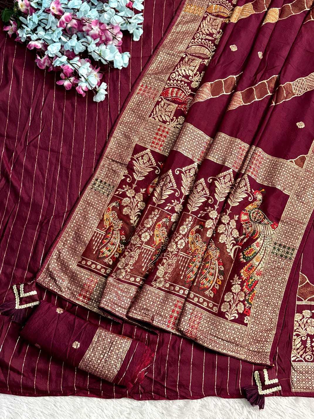 Dola Silk Banarasi Saree