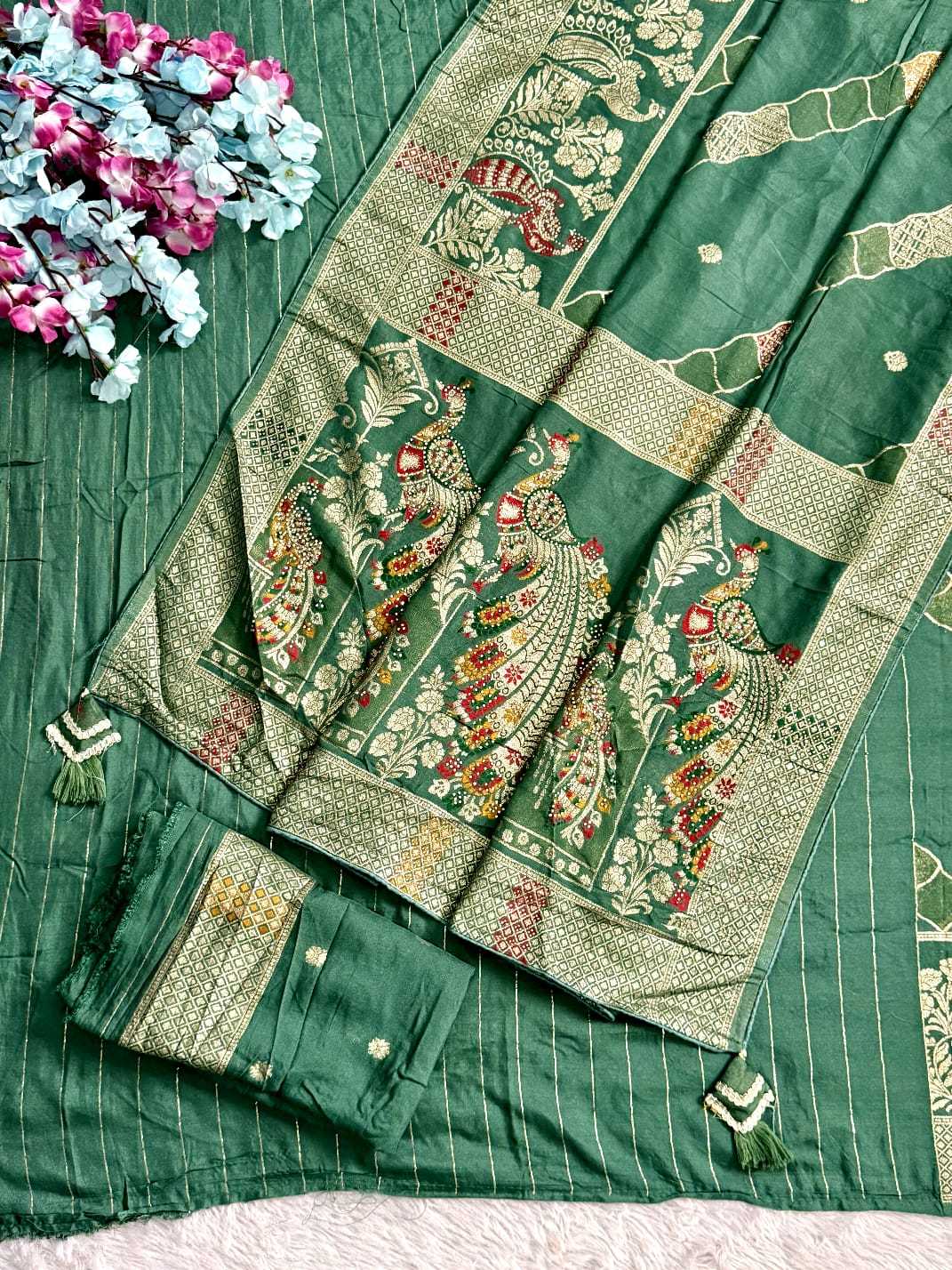 Dola Silk Banarasi Saree