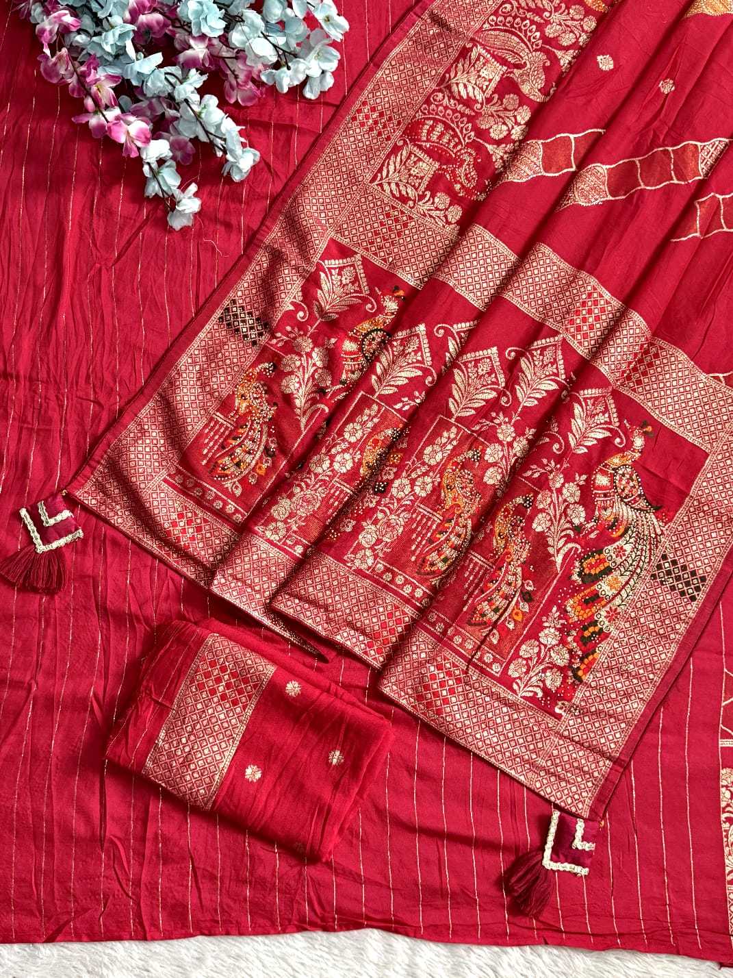 Dola Silk Banarasi Saree