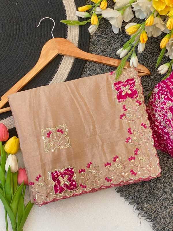 Chiffon Sequence Saree