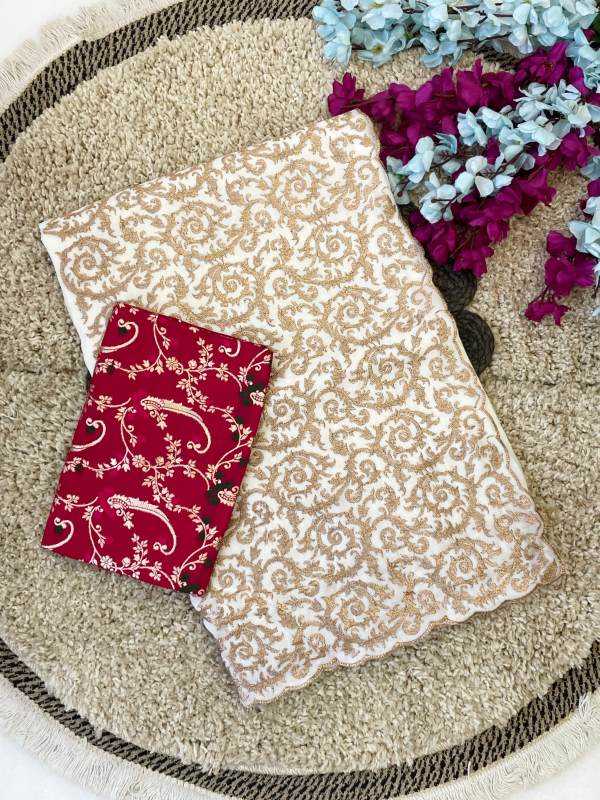 Crunchi Embroidered Saree