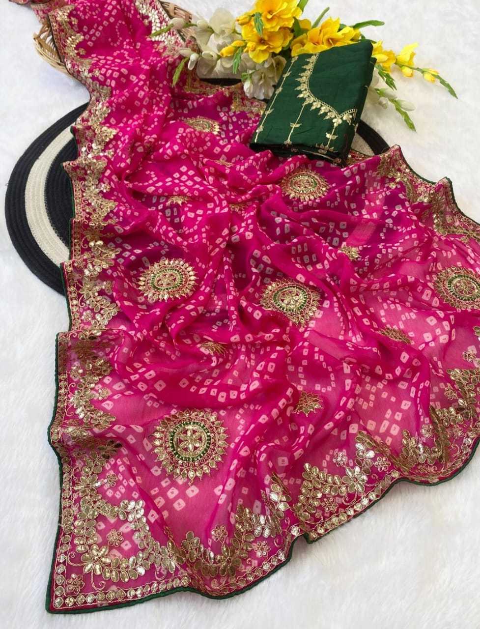 Georgette Saree