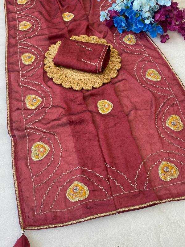 Crunchi Designer Saree