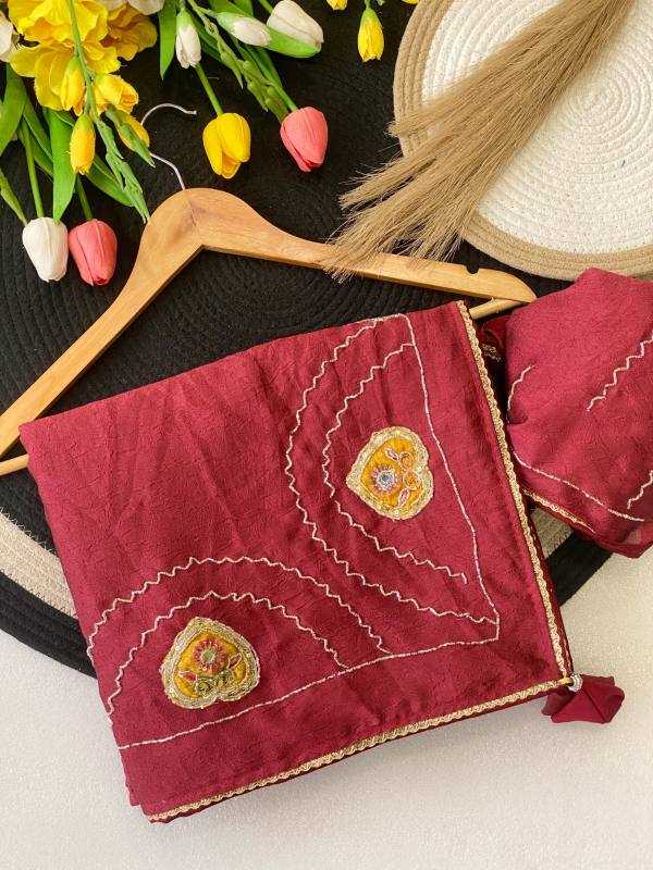 Crunchi Designer Saree