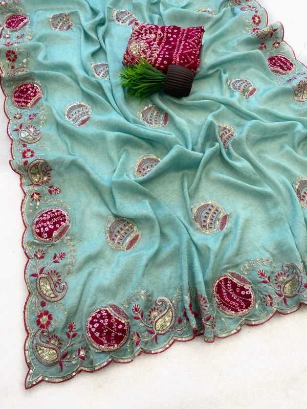 Rangoli Silk Sequence Saree