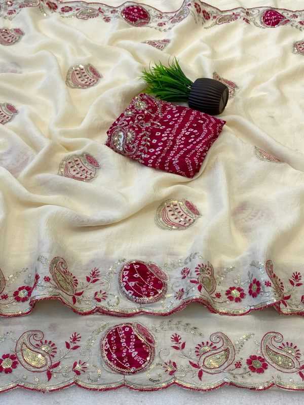 Rangoli Silk Sequence Saree