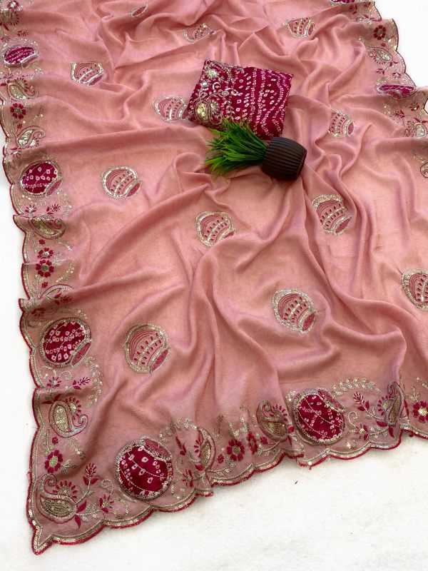 Rangoli Silk Sequence Saree