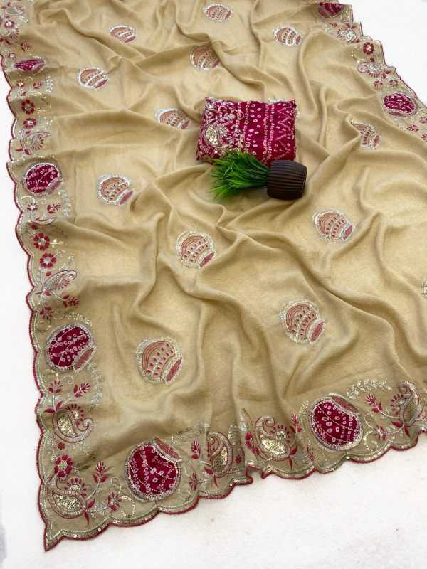 Rangoli Silk Sequence Saree