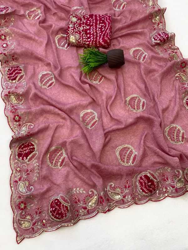 Rangoli Silk Sequence Saree