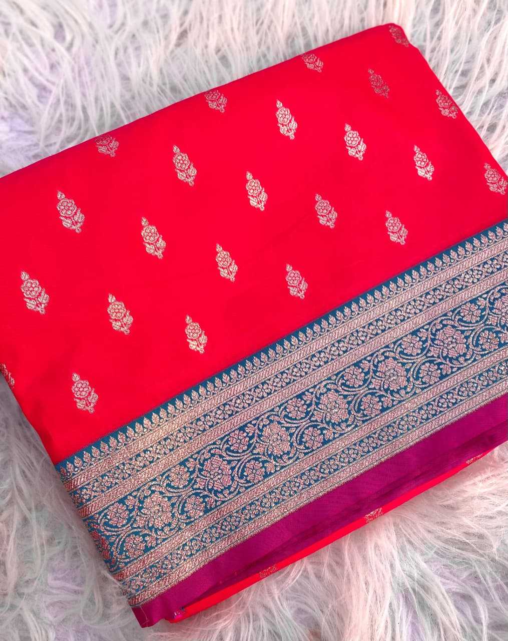 Satin Silk Designer Saree