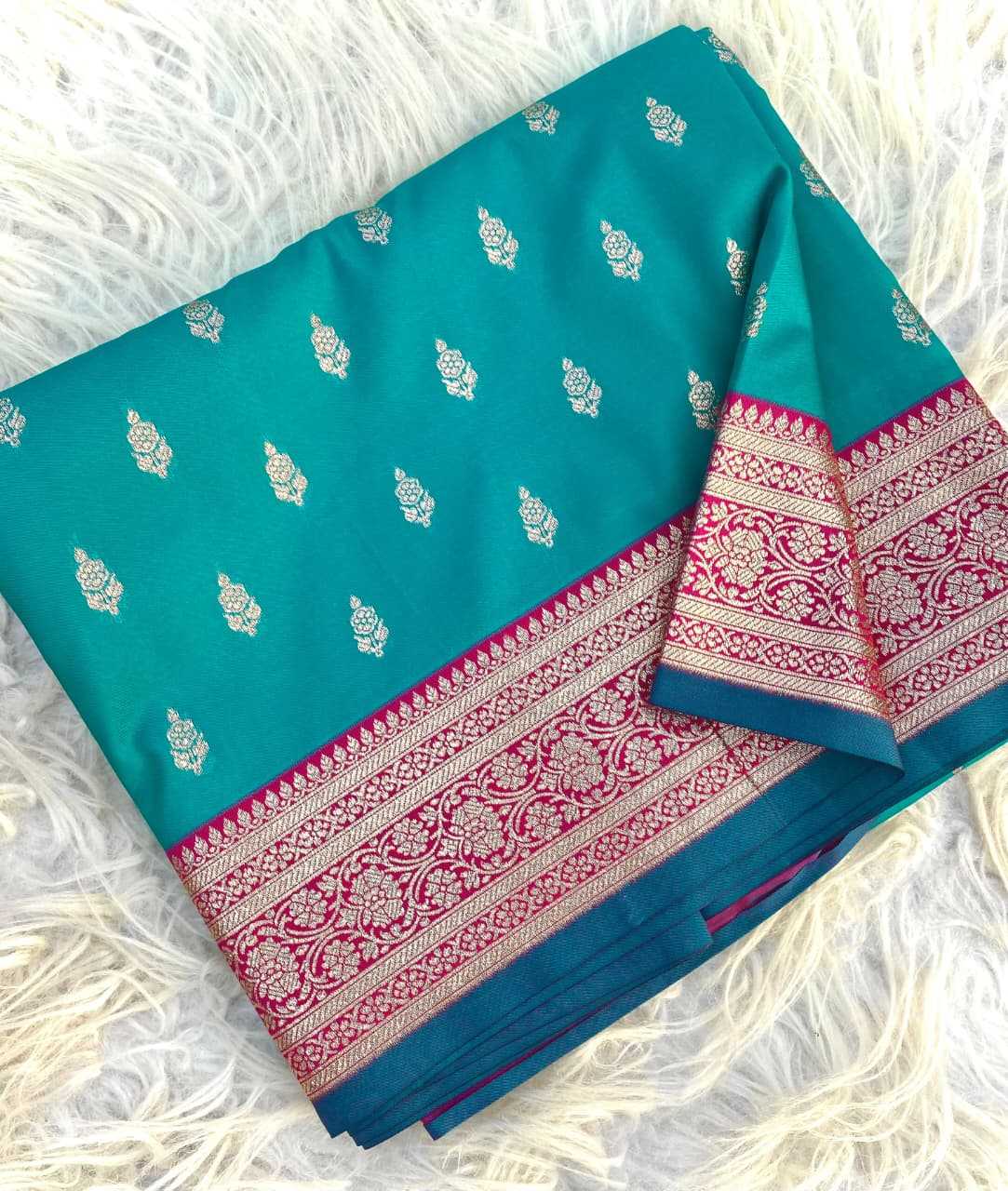 Satin Silk Designer Saree
