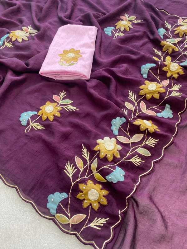 Crunchi Designer Saree