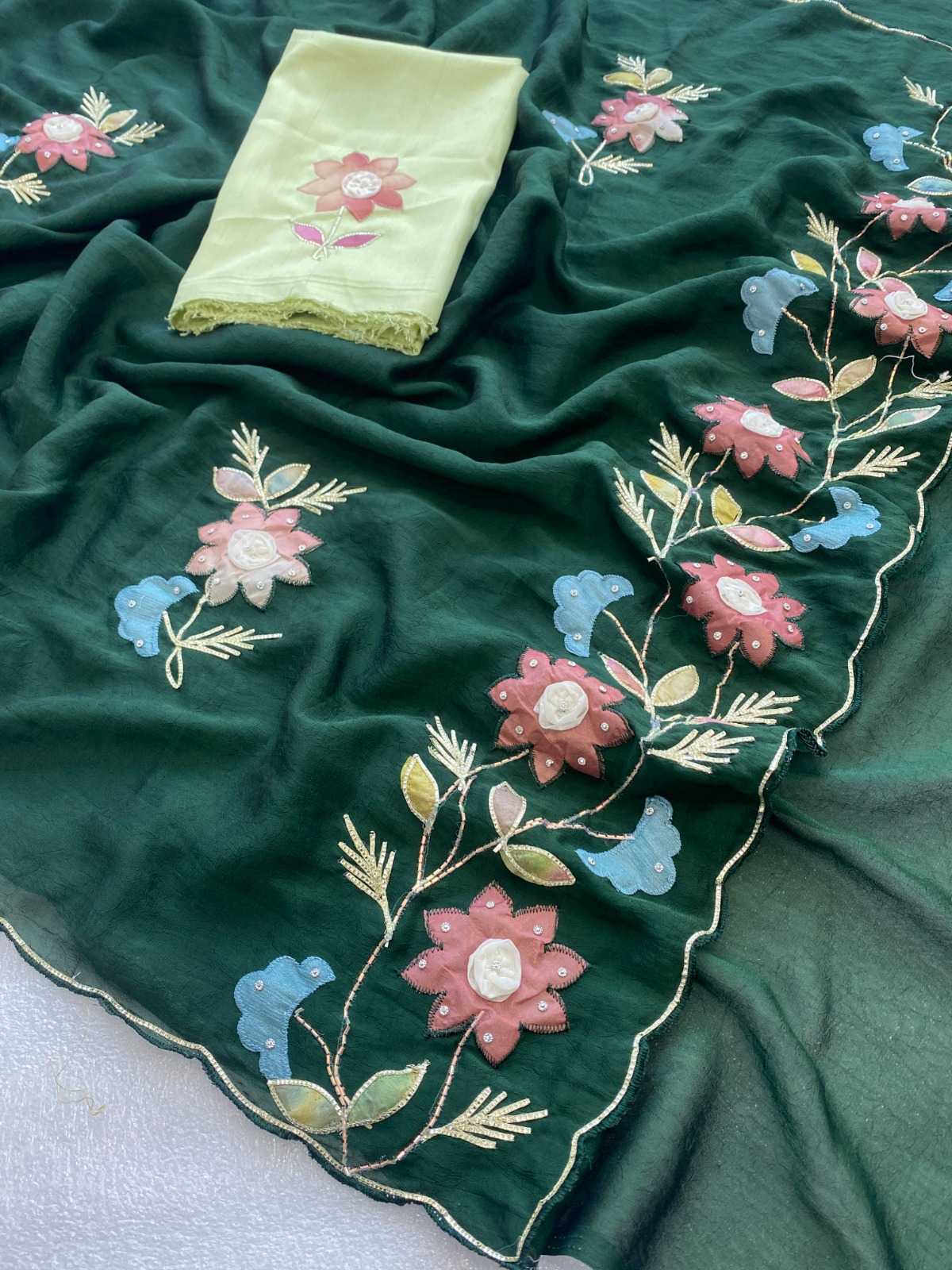 Crunchi Designer Saree