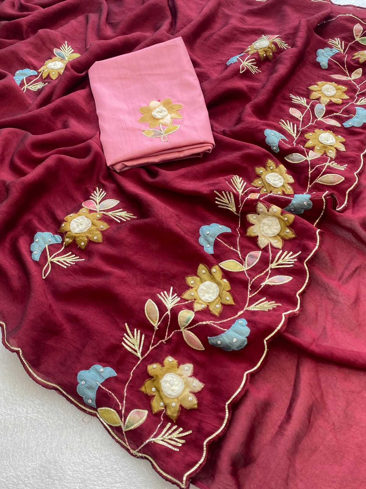 Crunchi Designer Saree