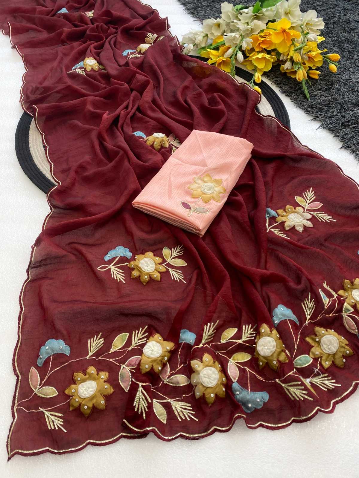 Crunchi Designer Saree
