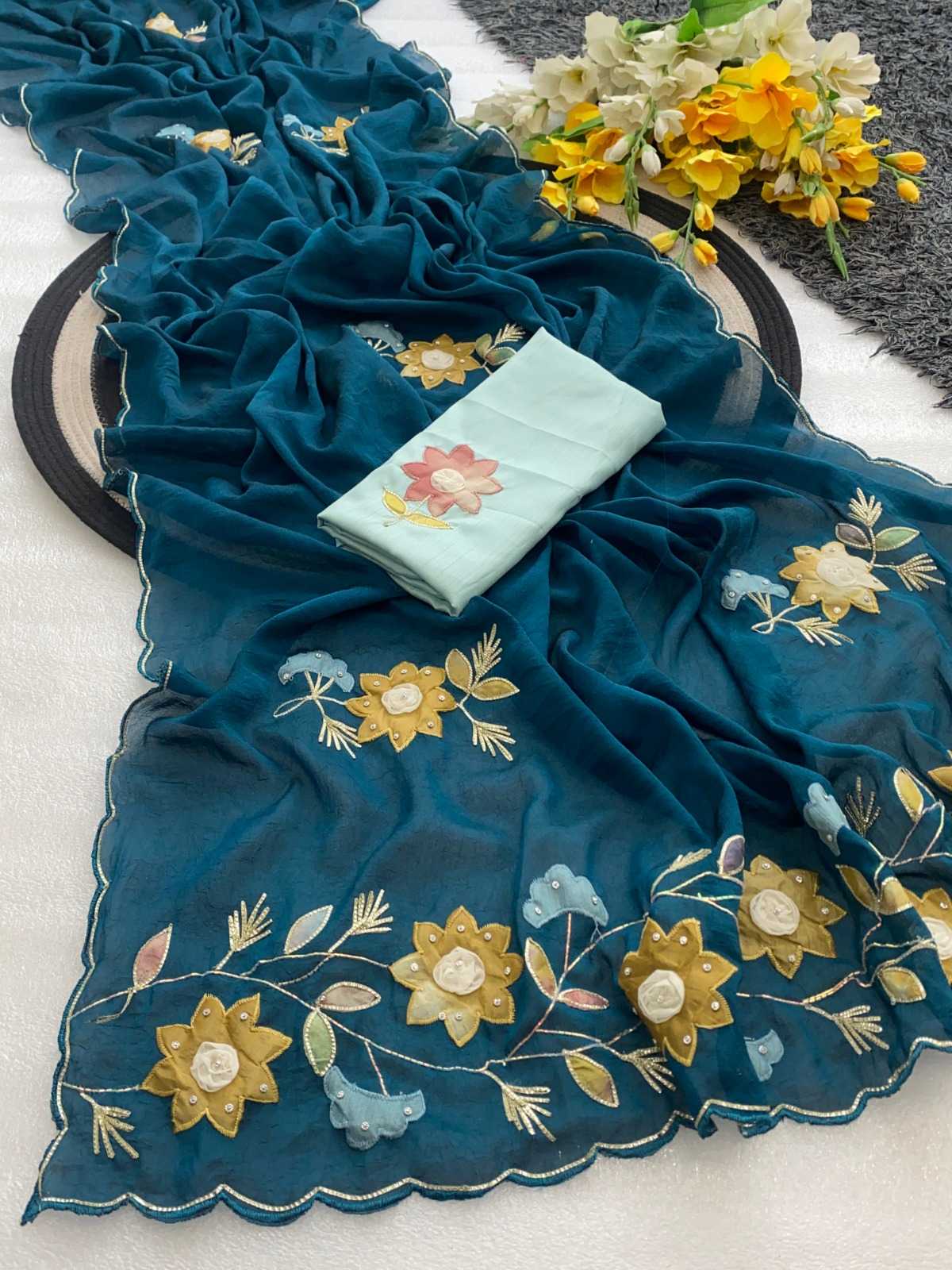 Crunchi Designer Saree