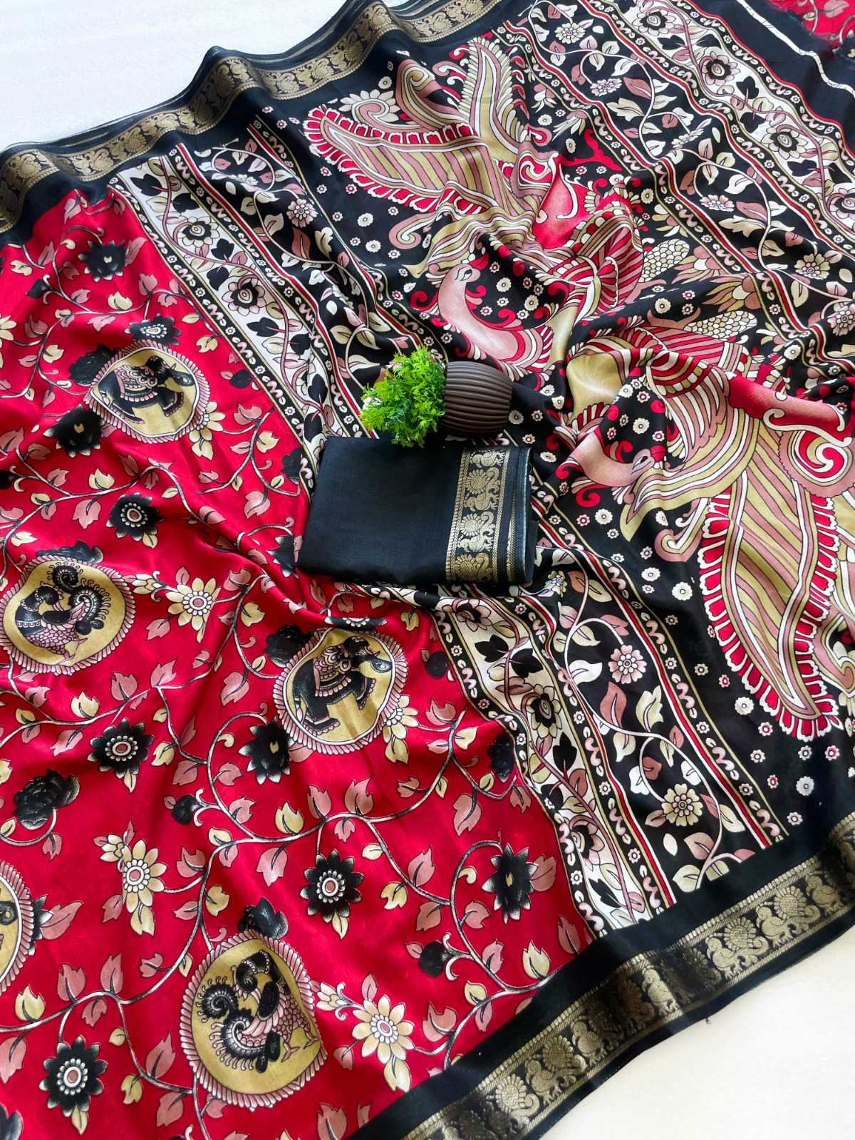 Soft Dola Designer Saree