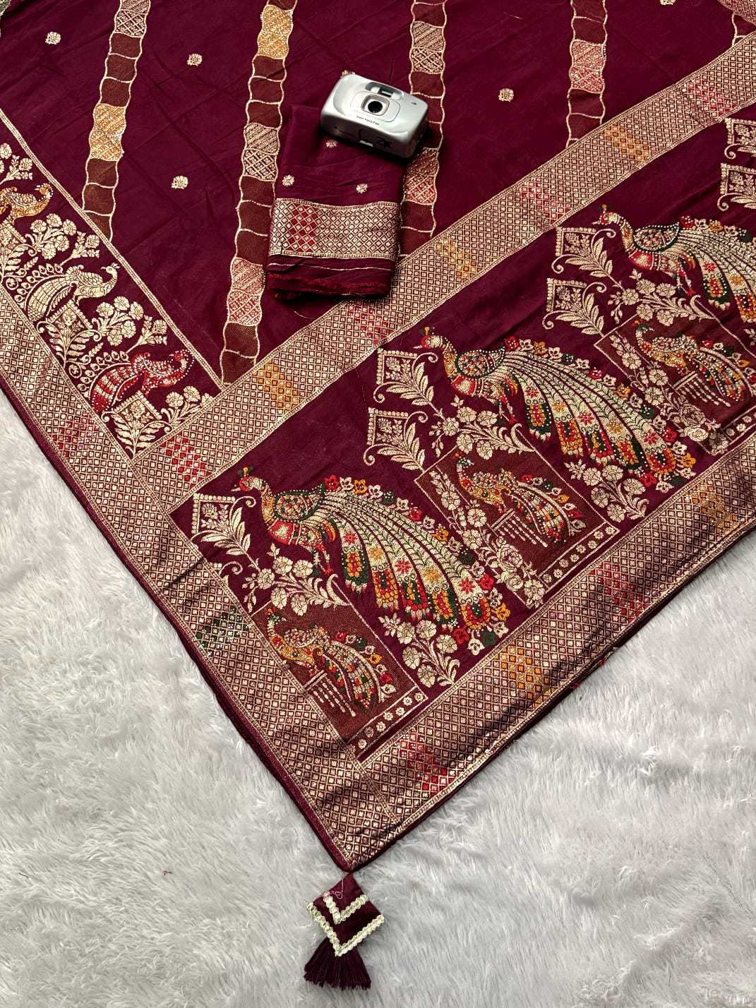 Viscose Printed Saree