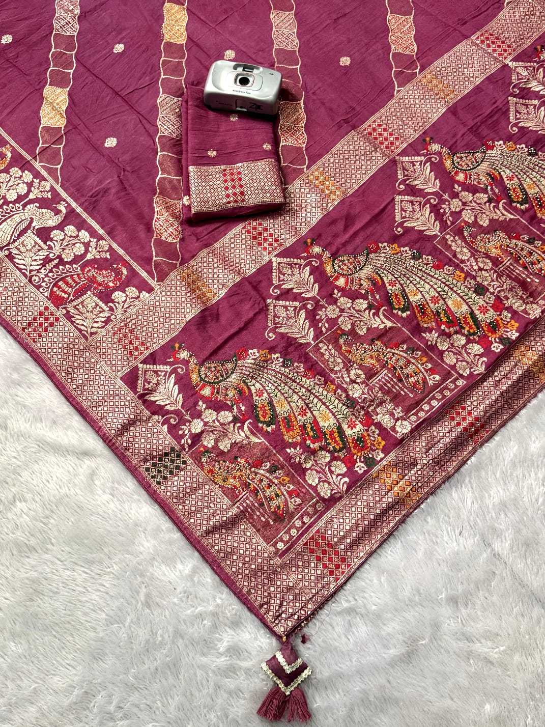 Viscose Printed Saree