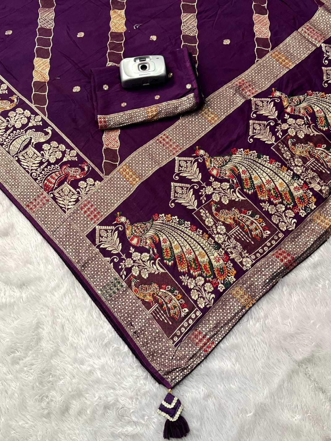 Viscose Printed Saree
