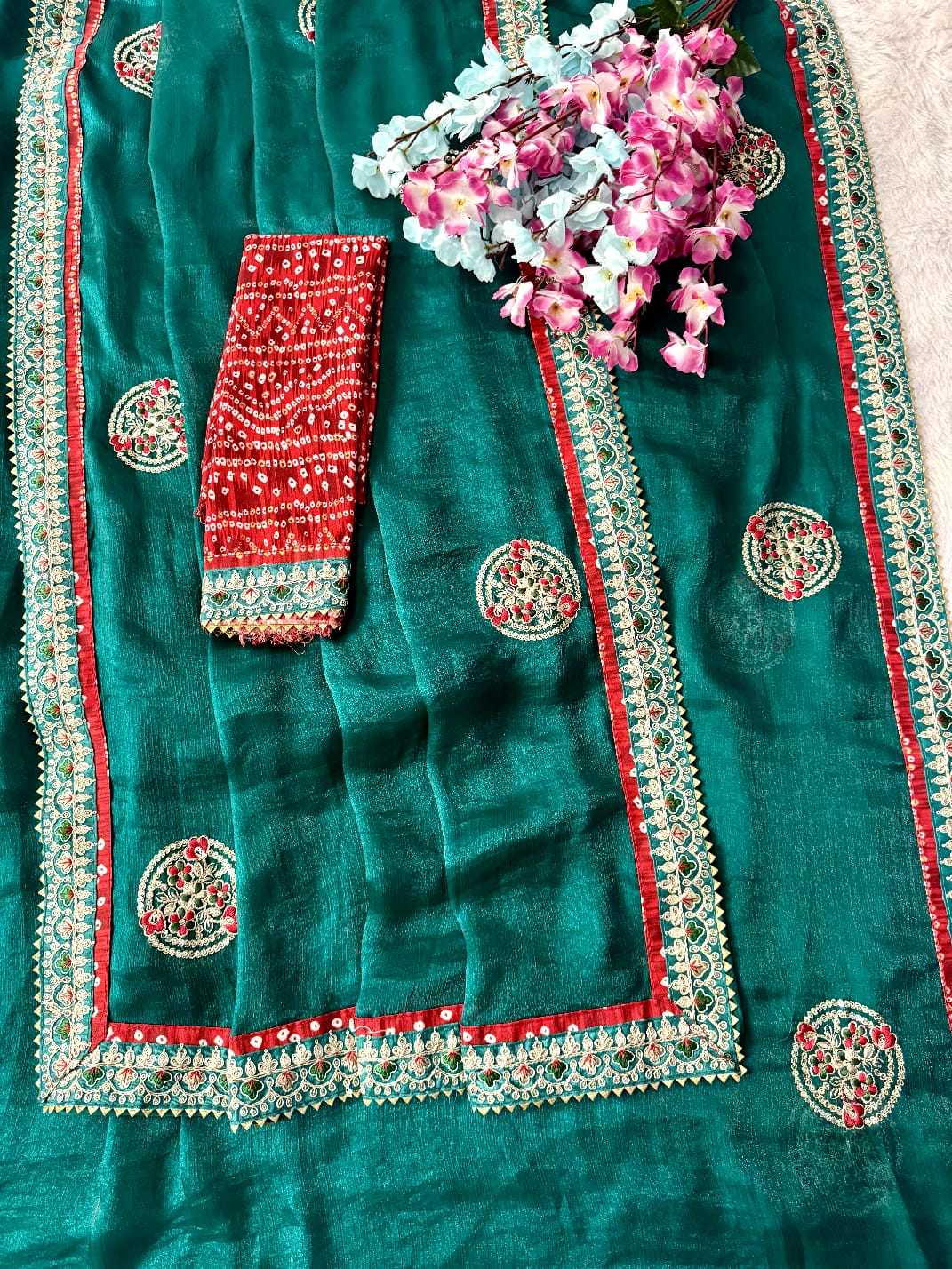 Chiffon Sequence Saree