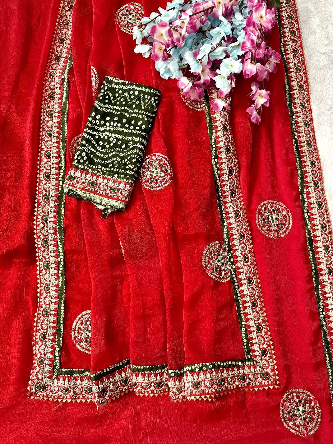 Chiffon Sequence Saree