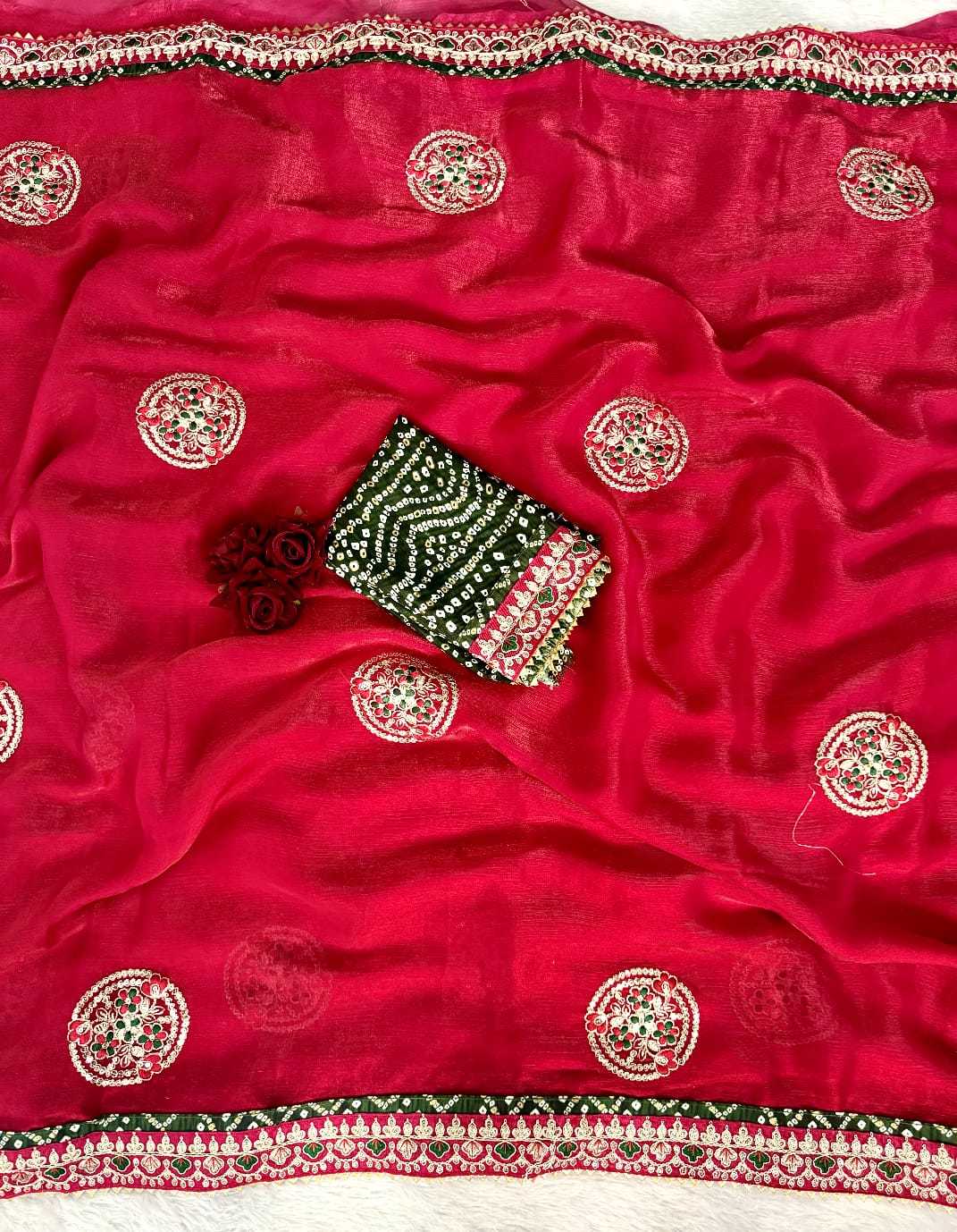 Chiffon Sequence Saree
