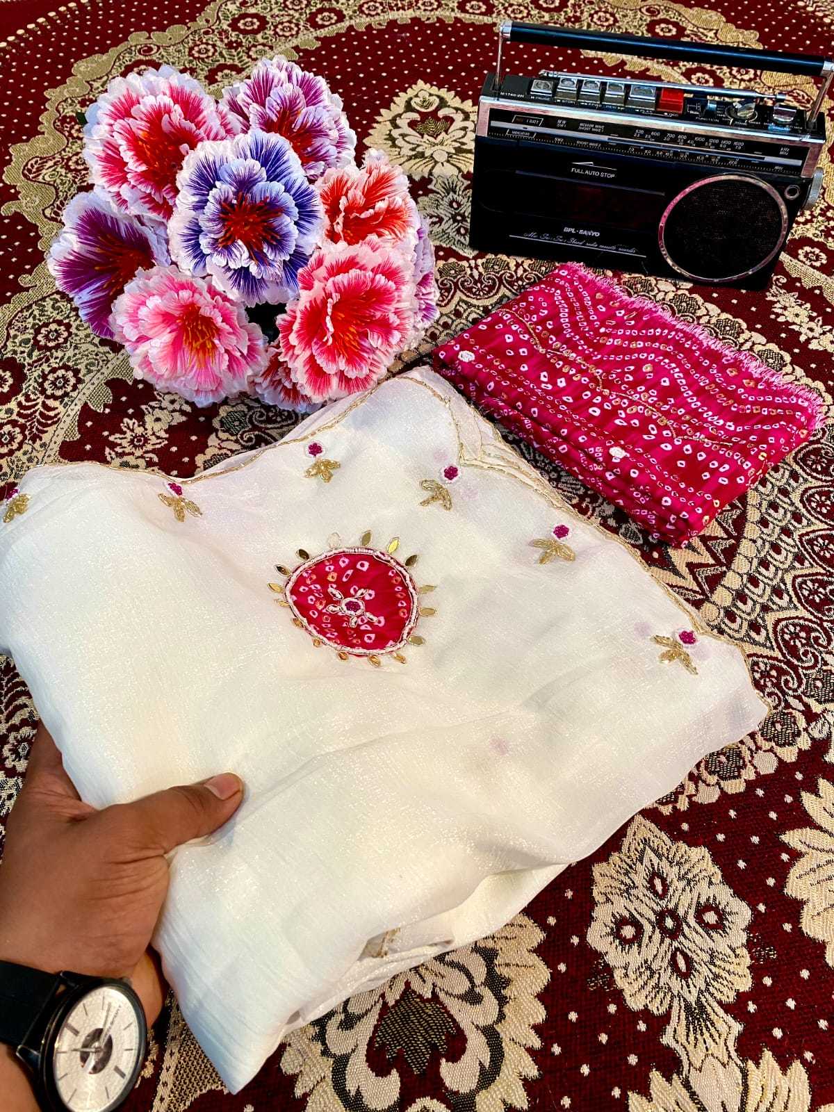 Crunchi Designer Saree