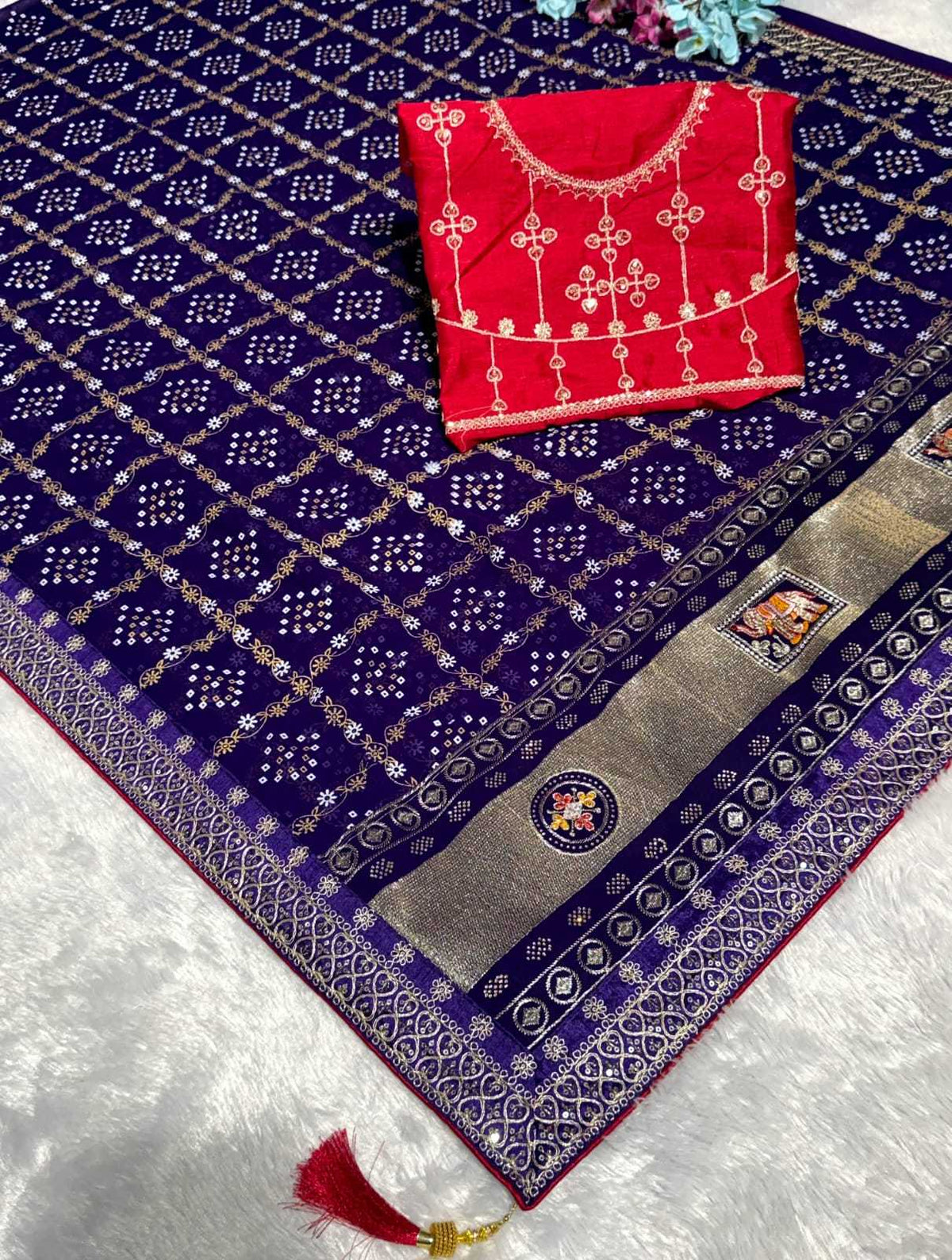 Georgette Party Wear Saree