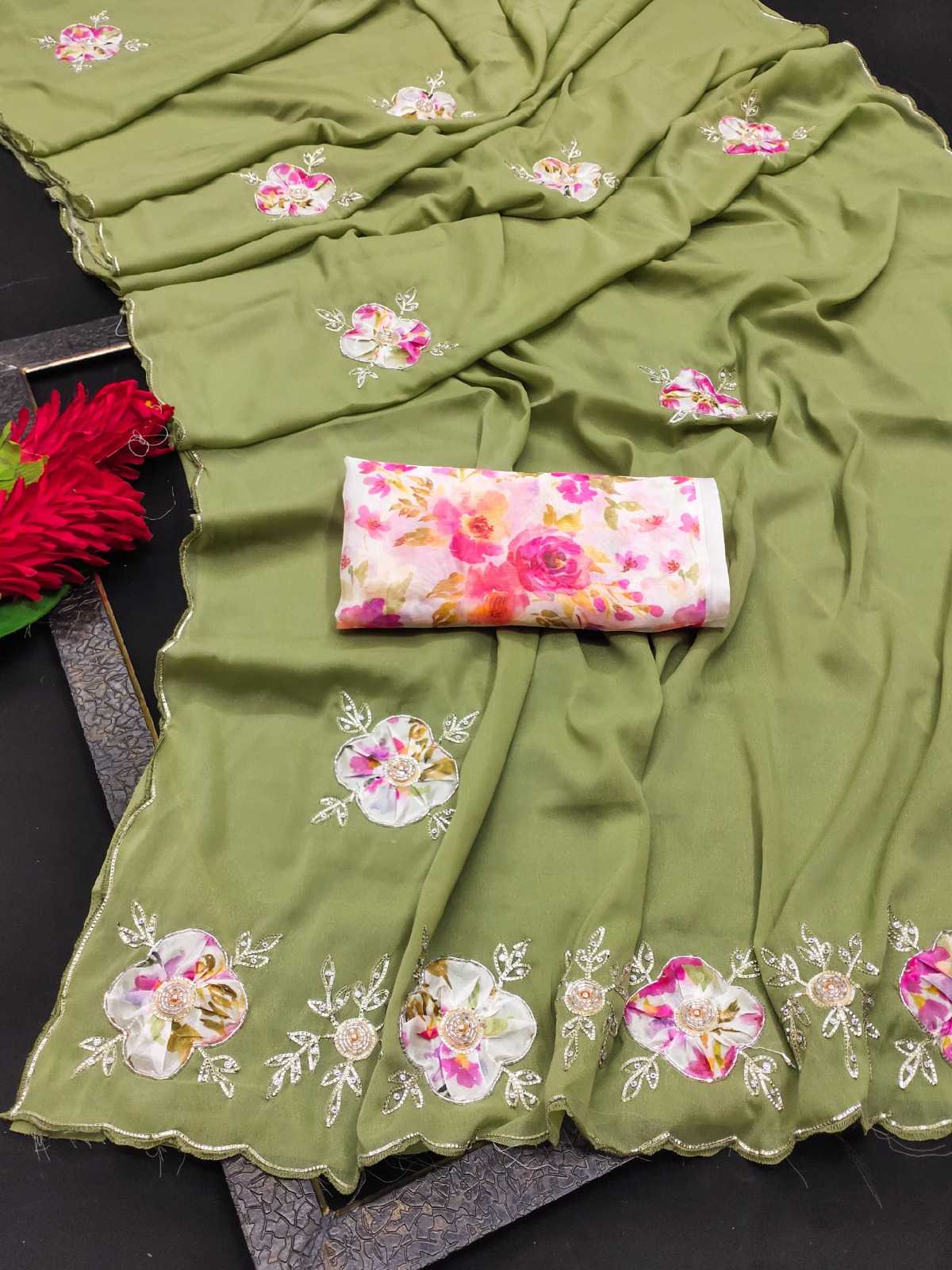 Georgette Saree