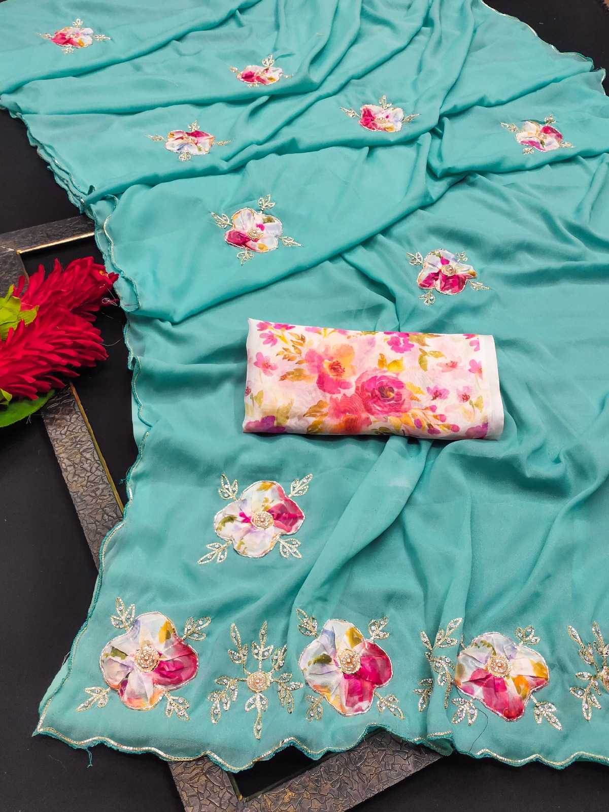 Georgette Saree