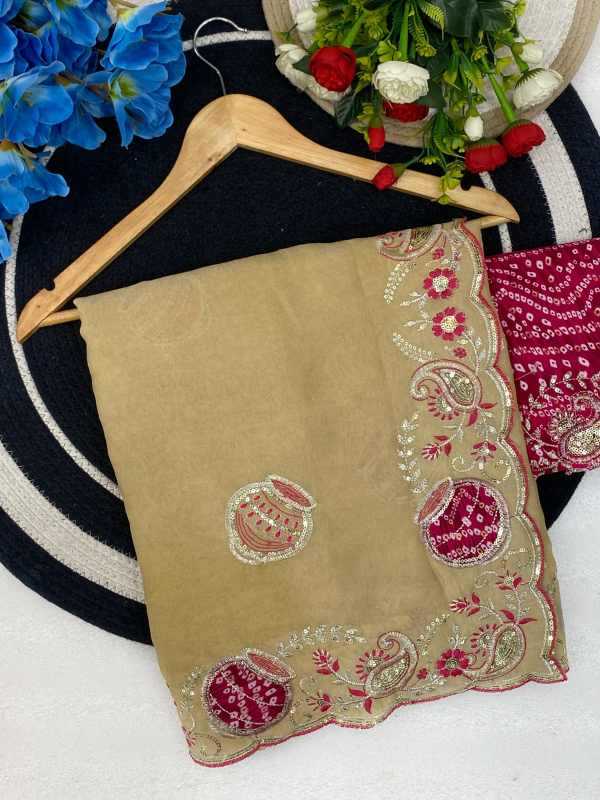Ayon Rangoli Silk Printed Saree