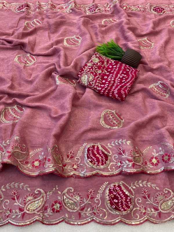 Ayon Rangoli Silk Printed Saree