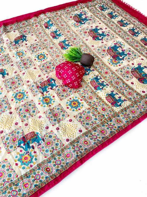Printed Saree