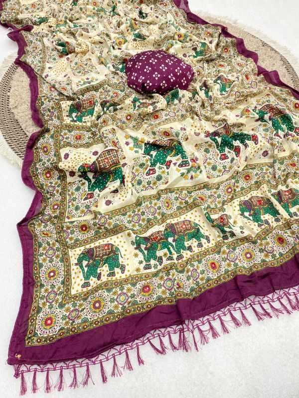Printed Saree