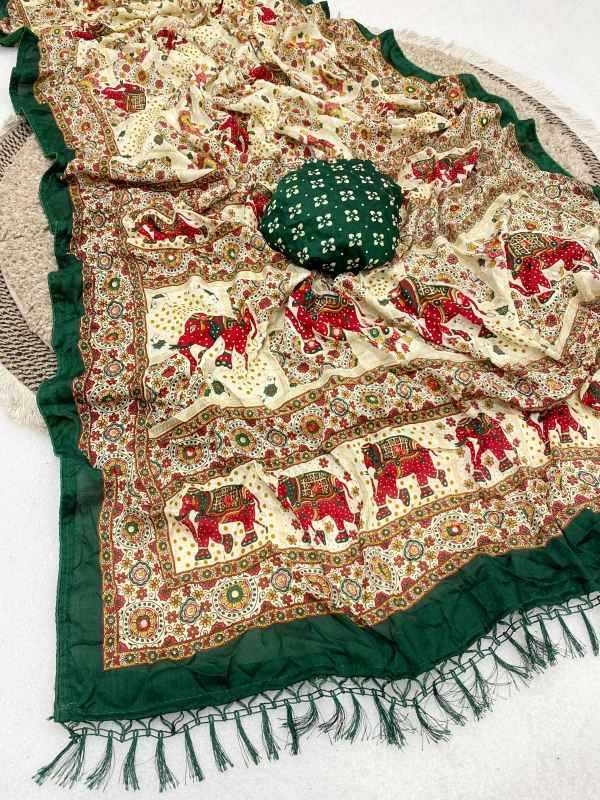 Printed Saree