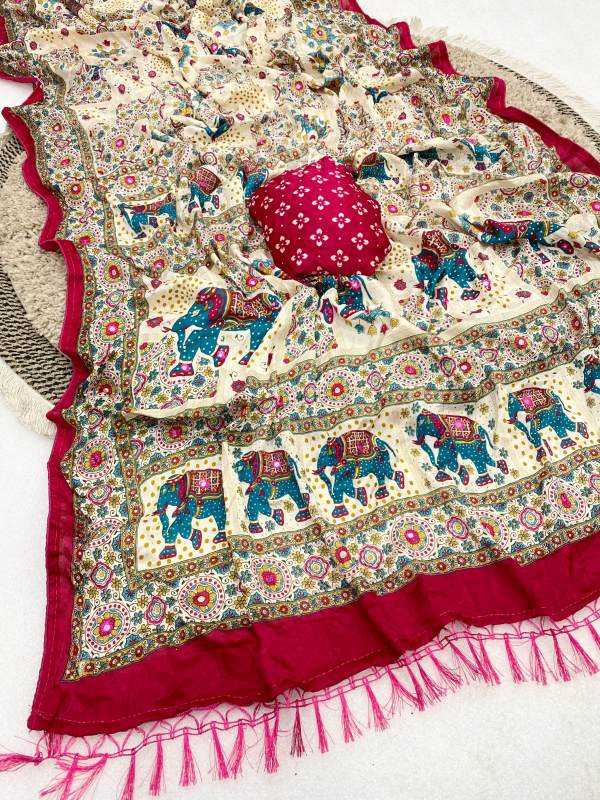 Chiffon Printed Saree